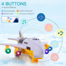 Load image into Gallery viewer, Car Toys Set with Transport Cargo Airplane and Large Play Mat
