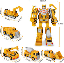 Load image into Gallery viewer, Construction Toy Trucks for 3 4 5 6 Year Old Toddler Boy Kids
