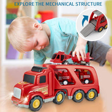 Load image into Gallery viewer, Fire Truck Car Toys Set
