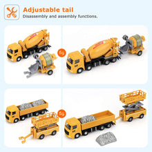 Load image into Gallery viewer, Construction Truck Toys with Crane for 2 4 5 6 Years Old Boys
